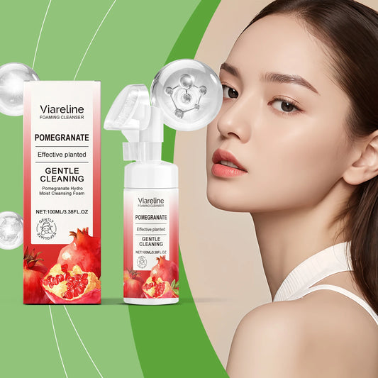 Gentle Pomegranate Foaming Facial Cleanser | Refreshing Cleanser