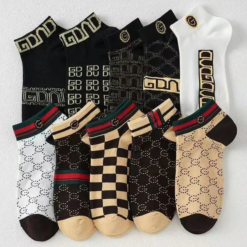 Men's Winter Ankle Socks | Breathable Low-Cut Fashion Socks