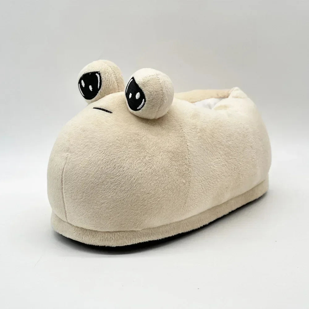 Cozy Cartoon Plush Slippers | Cute Anime Style Indoor Shoes
