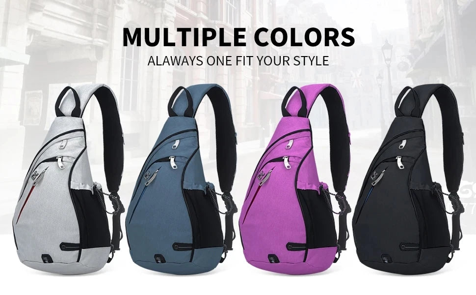One Shoulder Sling Backpack | Versatile Fashion Crossbody Bag