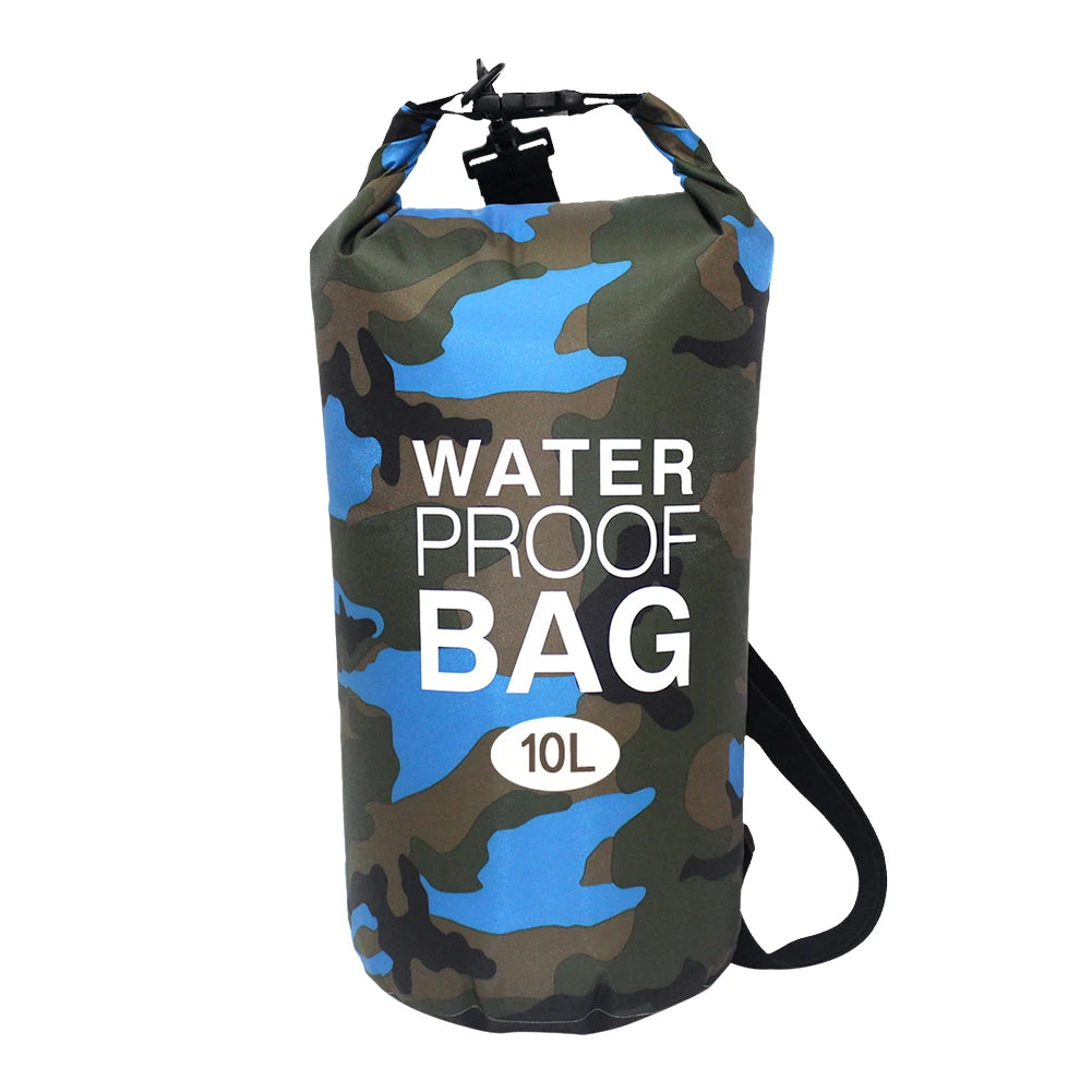 Waterproof Dry Bag - Ideal for Rafting, Kayaking & Boating