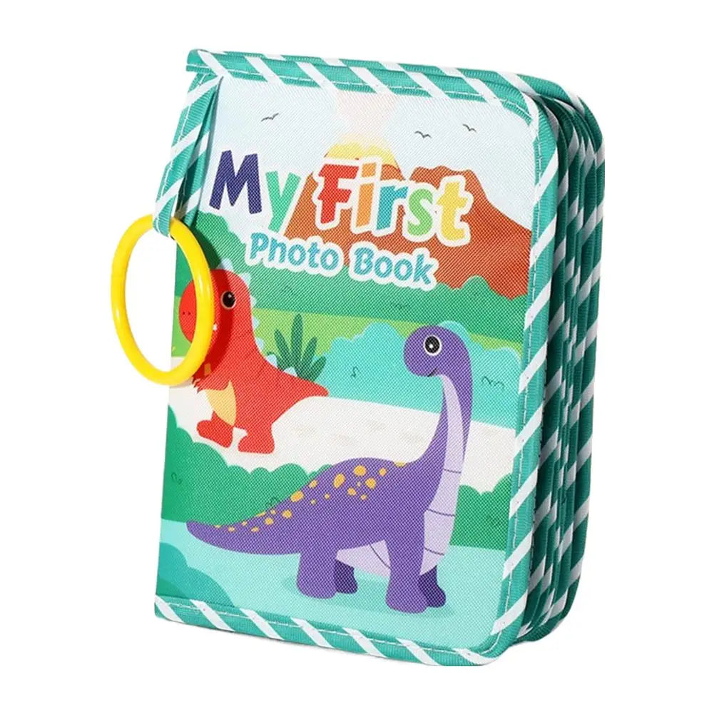 Soft Cloth Cartoon Baby Photo Memory Album | Handmade Keepsake Gift