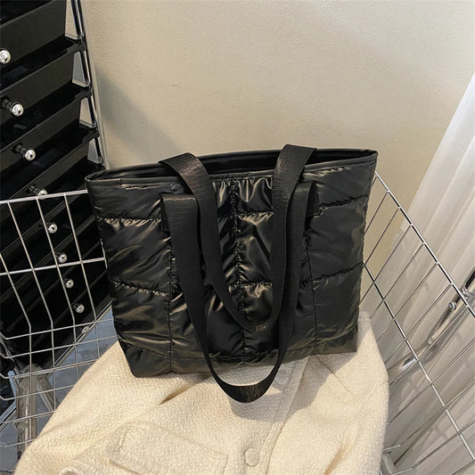 Bolso de Mano Elegante de Gran Capacidad | Bolso de Compras Acolchado Chic
