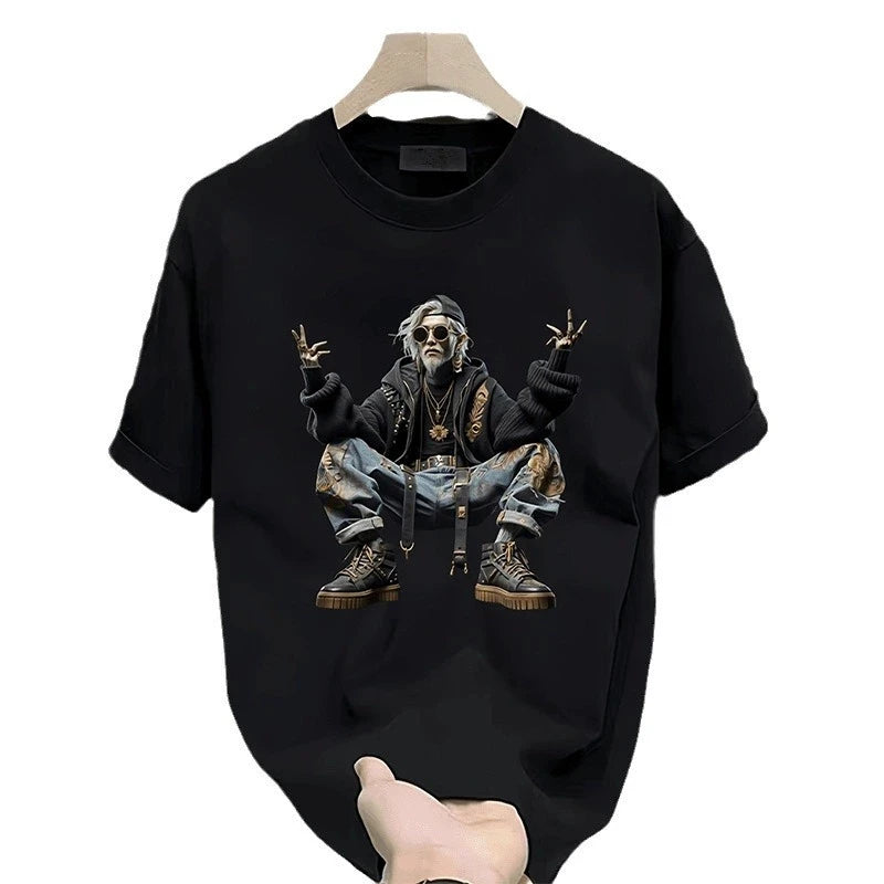 Men's Casual Cotton T-Shirts | Trendy Summer Hip Hop Tees