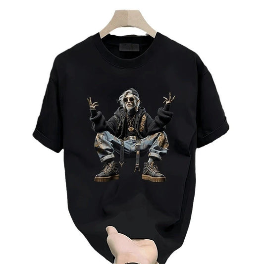 Men's Casual Cotton T-Shirts | Trendy Summer Hip Hop Tees