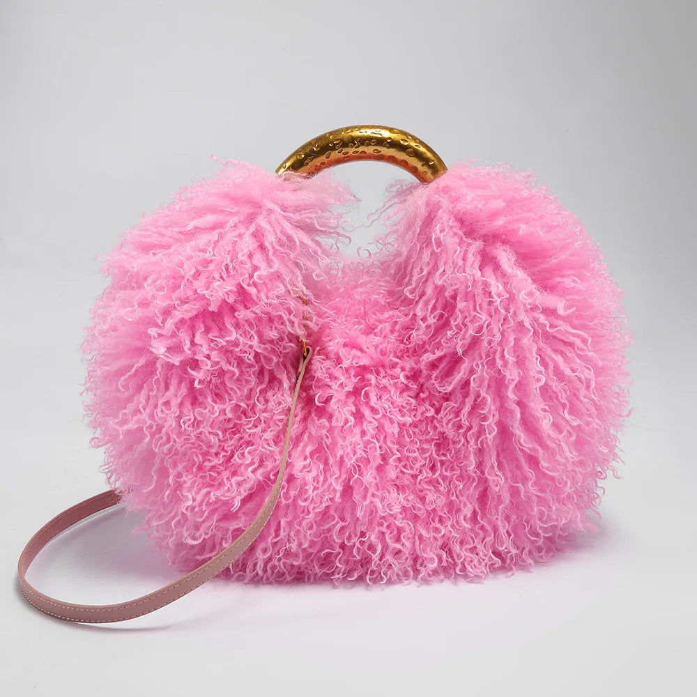 Bolso de hombro de piel sintética para mujer | Elegante bolso de playa para toda ocasión
