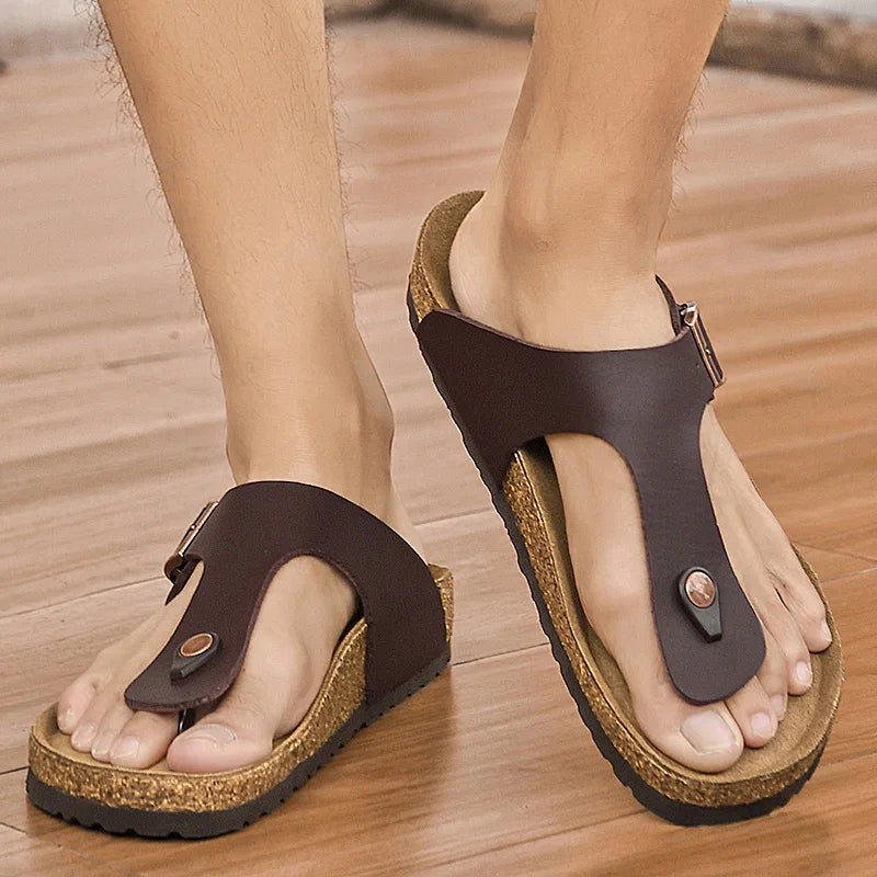Breathable Lightweight Men's Casual Flip Flops for Summer Fun