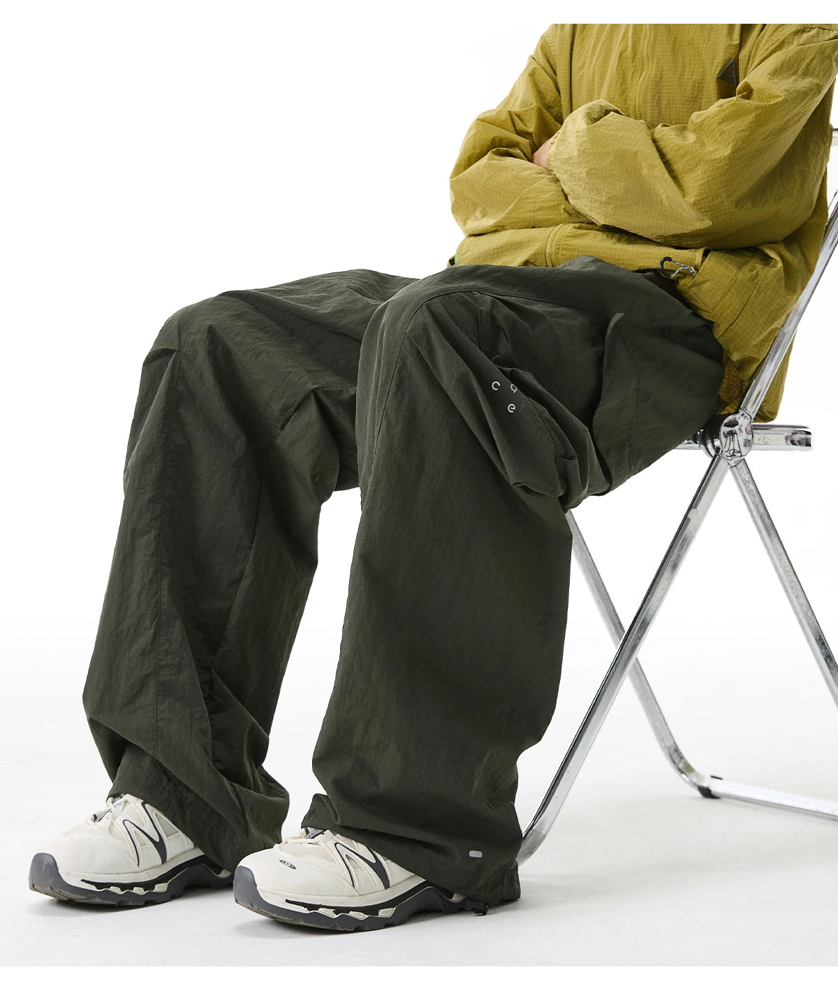 Men's Water-Resistant Cargo Pants | Oversized Utility Trousers