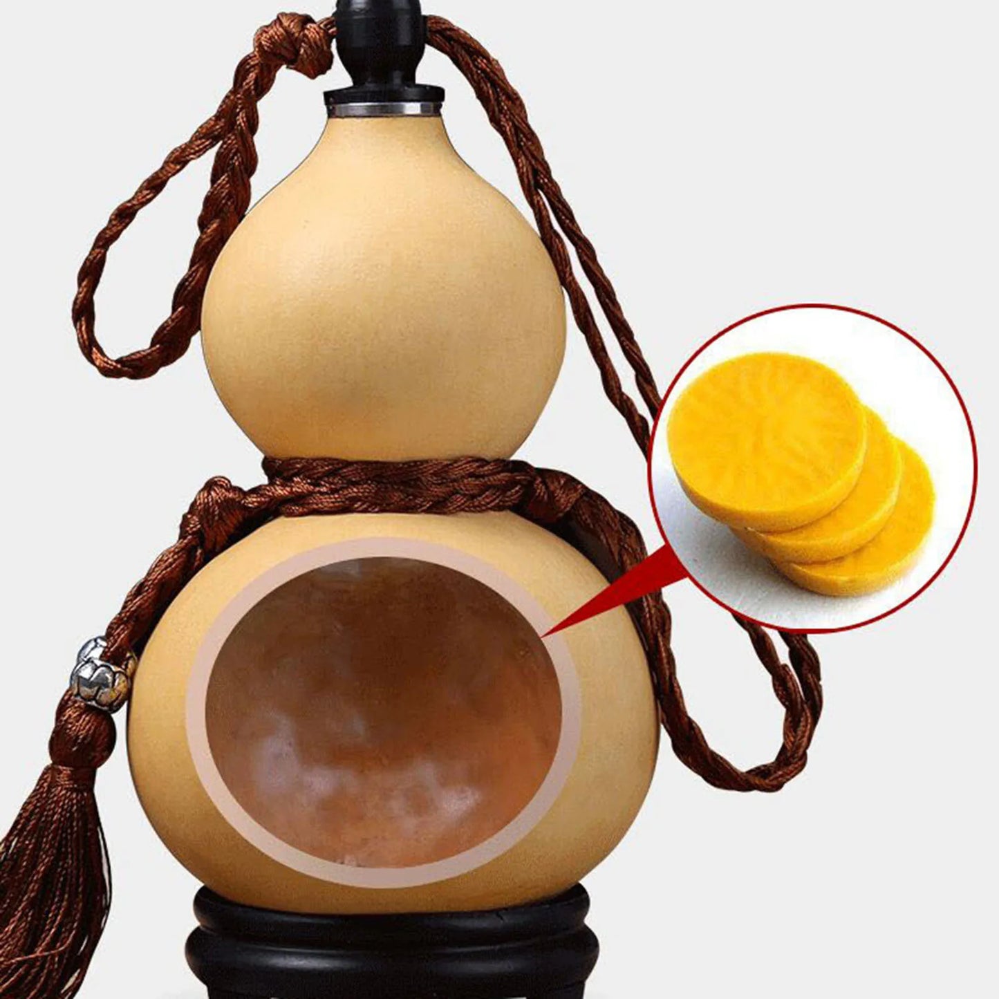Durable Natural Gourd Bottles | Large Capacity Water Flasks