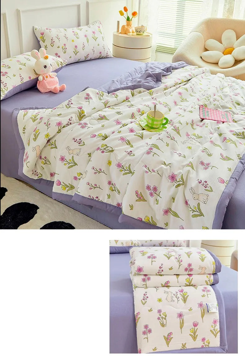 Summer Thin Duvet | Soft Printed Comforter for All Sizes