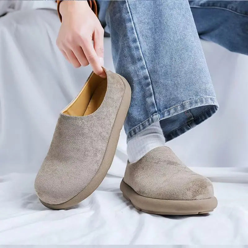 Comfortable Men's Birkfoot Slippers | Breathable Casual Footwear