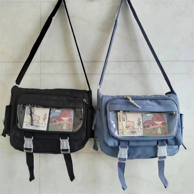 Bolsos cruzados de nailon impermeables para mujeres y adolescentes | Estilo versátil
