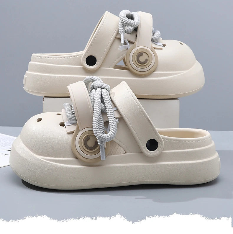 Stylish Women Summer Sandals | Comfortable Lace-Up Clogs for All