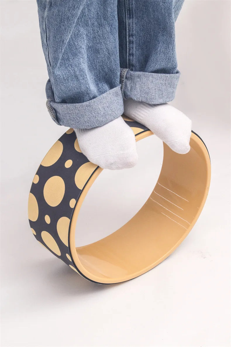Eco-Friendly 30cm Suede Yoga Pilates Ring | Enhance Your Workouts