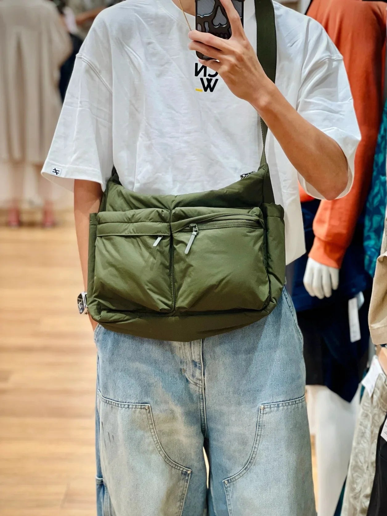 Thickened Casual Messenger Bag | Large Capacity Sports Bag