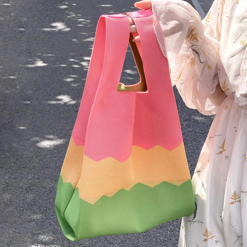 Women Mini Knot Wrist Bag | Handmade Fashion Tote for Everyday Use