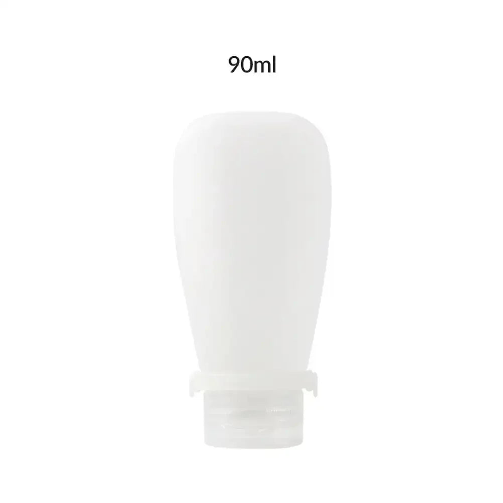 Silicone Travel Bottle Set | Leakproof Refillable Cosmetic Containers