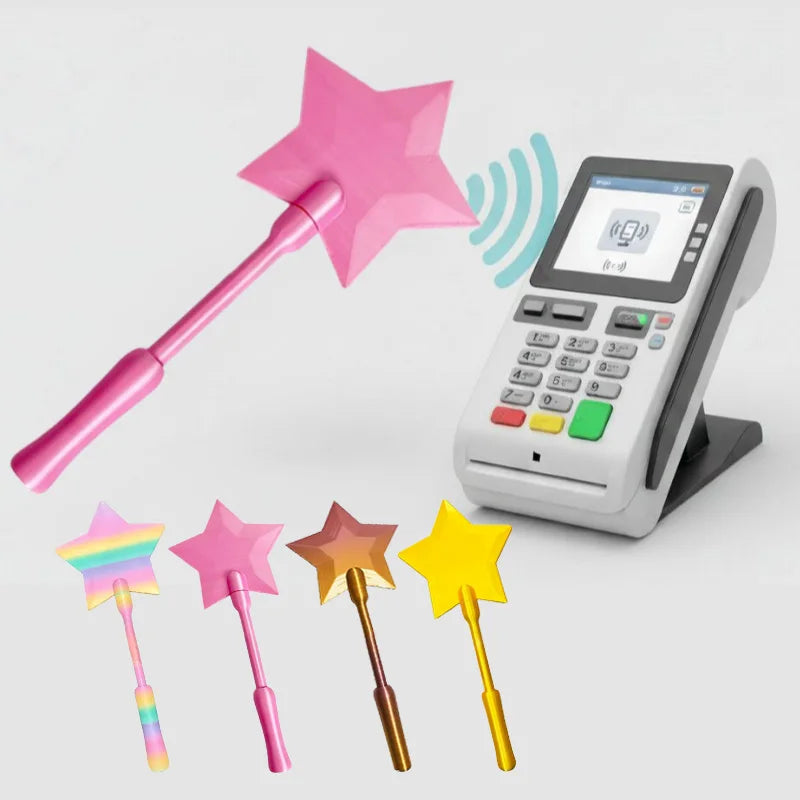 Contactless Payment Card Holder Wand | Fun Tap to Pay Accessory