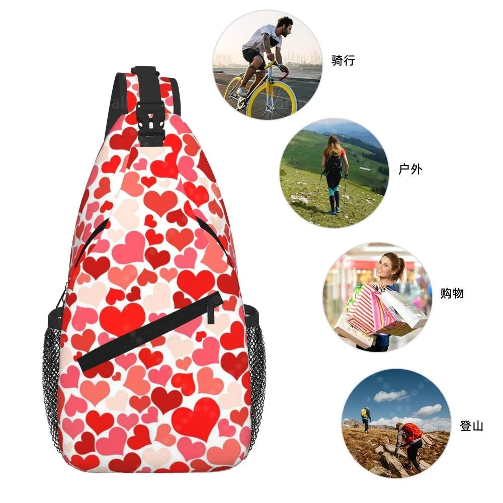 Lightweight Crossbody Sling Bag for Travel & Outdoor Activities