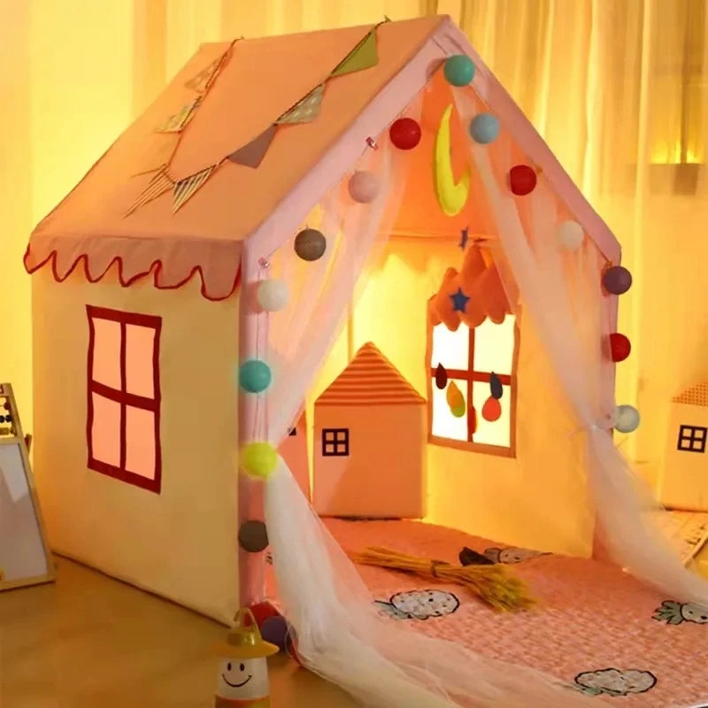 Portable Baby Play Tent | Indoor Outdoor Kids Teepee House