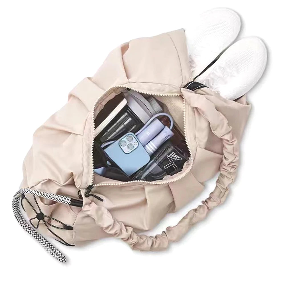 Versatile Yoga Duffel Bag | Gym Bag with Shoe Compartment & Wet Pocket