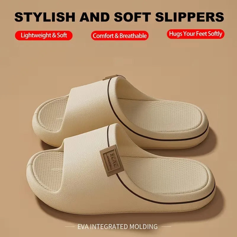 Unisex Summer EVA Slippers | Soft Non-Slip Slides for Home Comfort