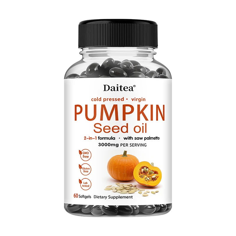 Pumpkin Seed Oil & Saw Palmetto Extract | Men's Health Support