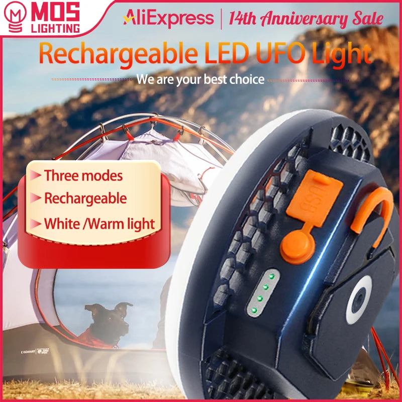 Portable Rechargeable Lantern | Perfect for Camping & Emergencies