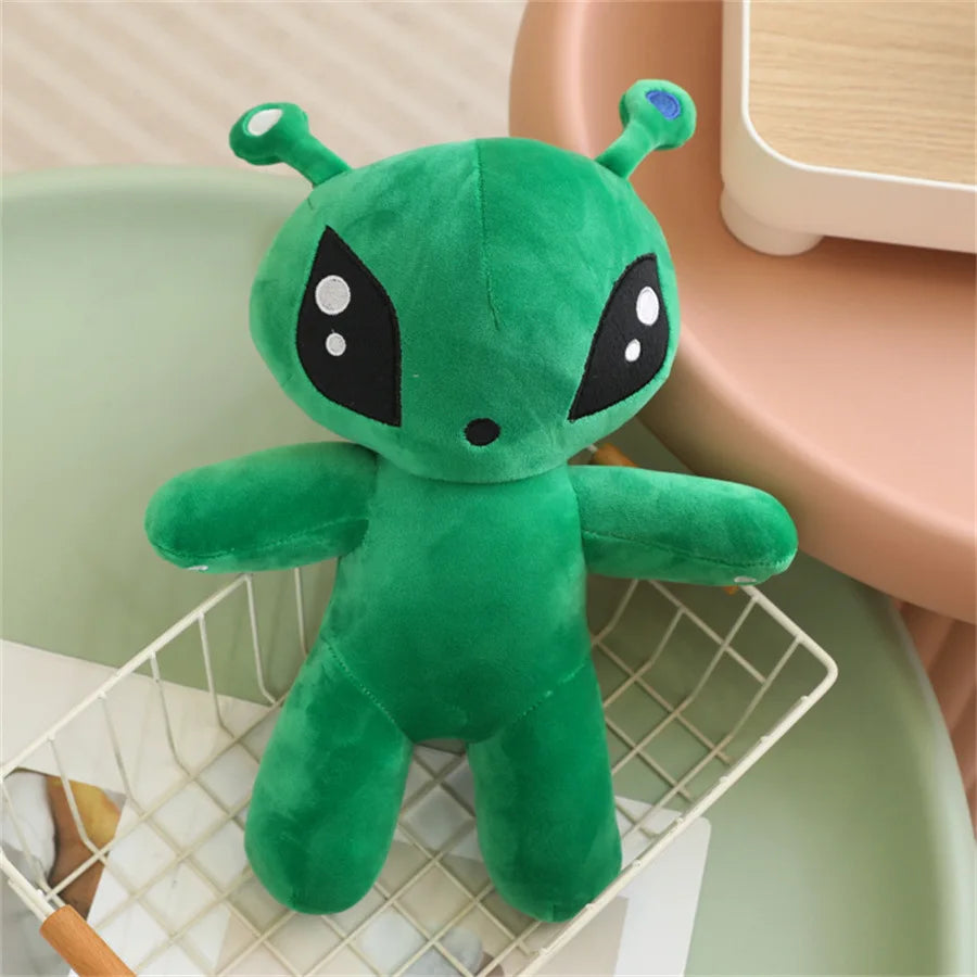 30cm Green Alien Plush Toy | Soft Anime Tentacled Doll