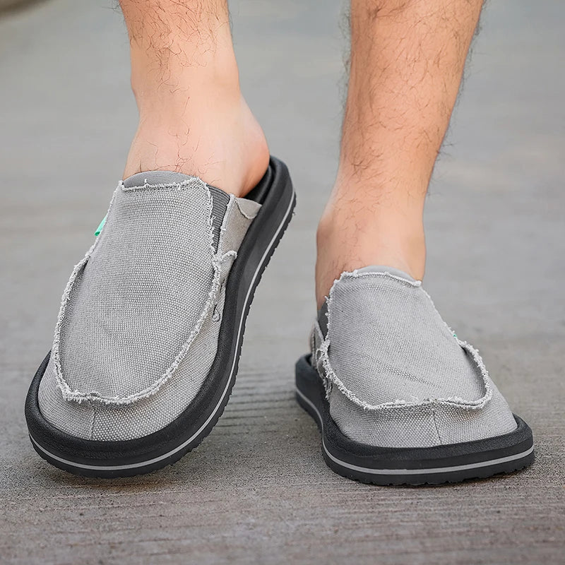 Men's Outdoor Summer Slippers | Breathable Slip-On Sandals