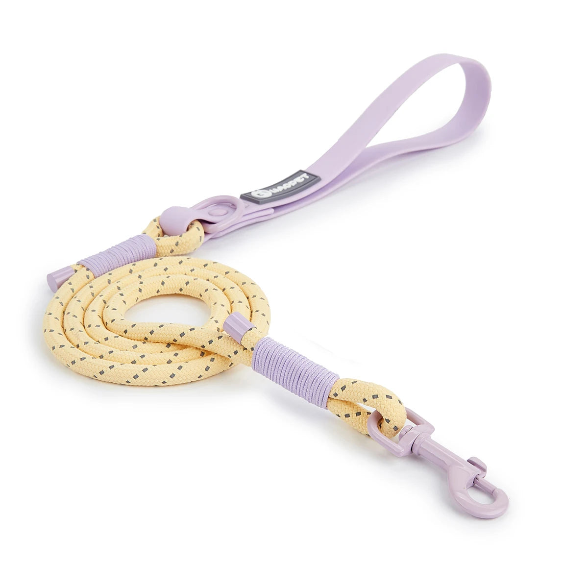 Cute Sugar Color Dog Collar and Leash Set for Small to Medium Dogs