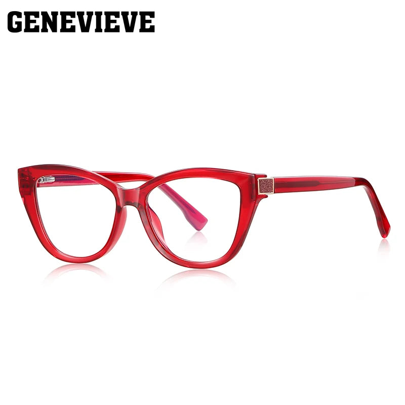 Stylish Cat's Eye Women's Anti-Blue Light Reading Glasses