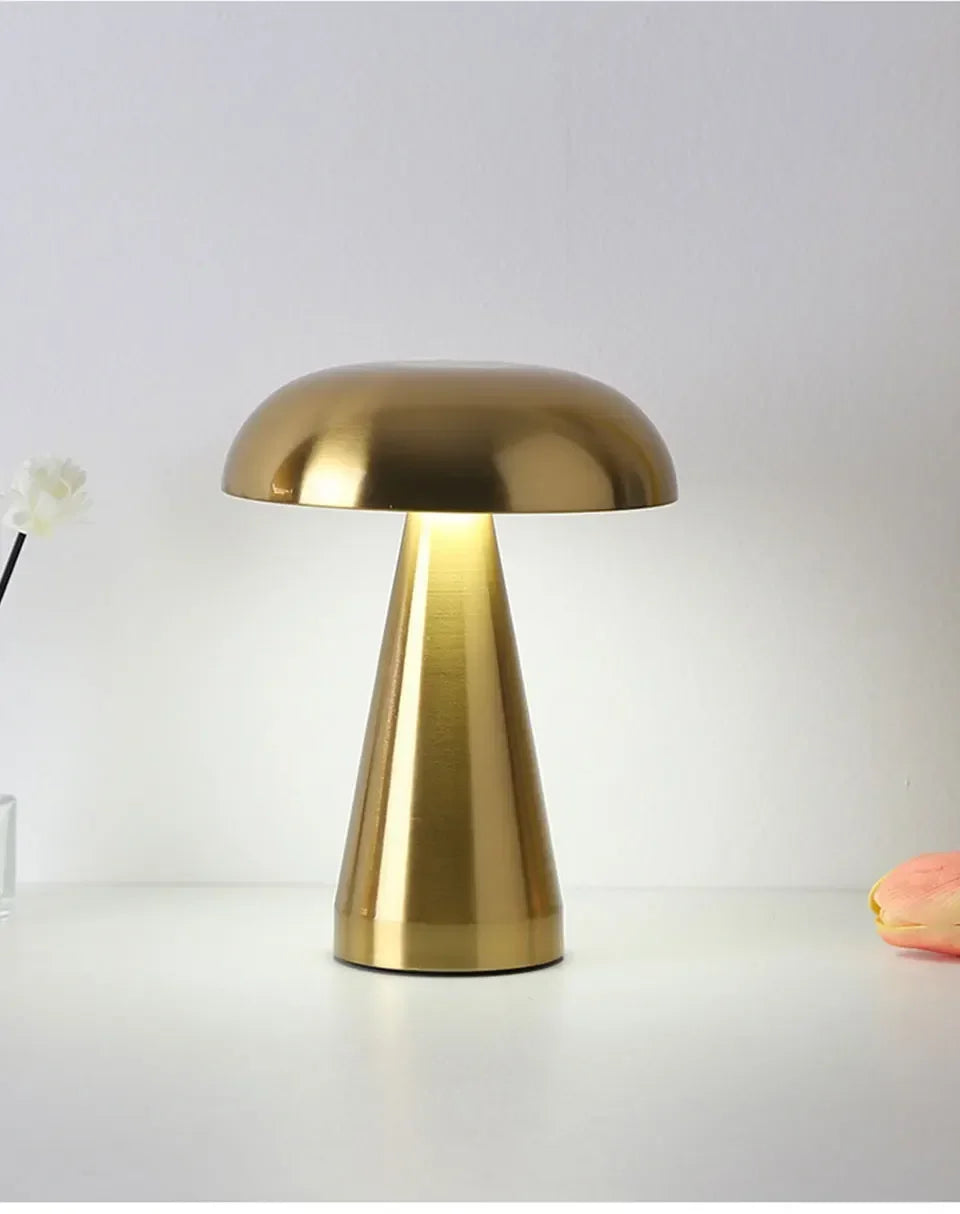 Mushroom LED Night Light | Touch Sensor Table Lamp for Any Space