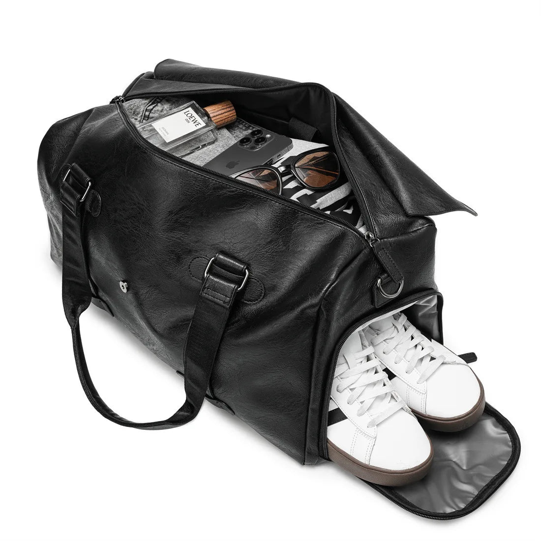 Men's Fashion Travel Tote Bag | Large Capacity Gym & Luggage Tote