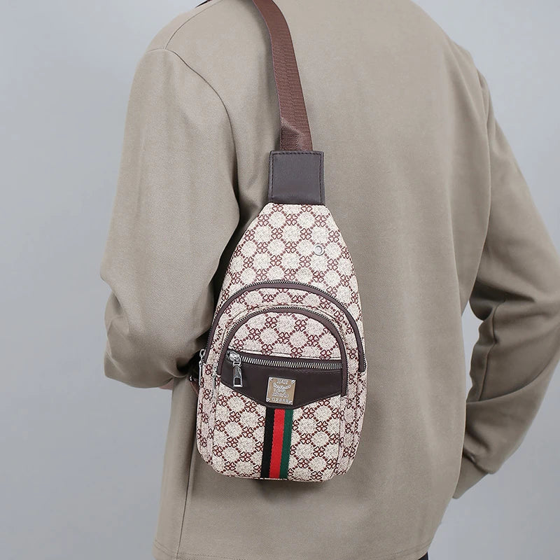 Men's Multifunctional Messenger Bag | Casual Crossbody Handbag