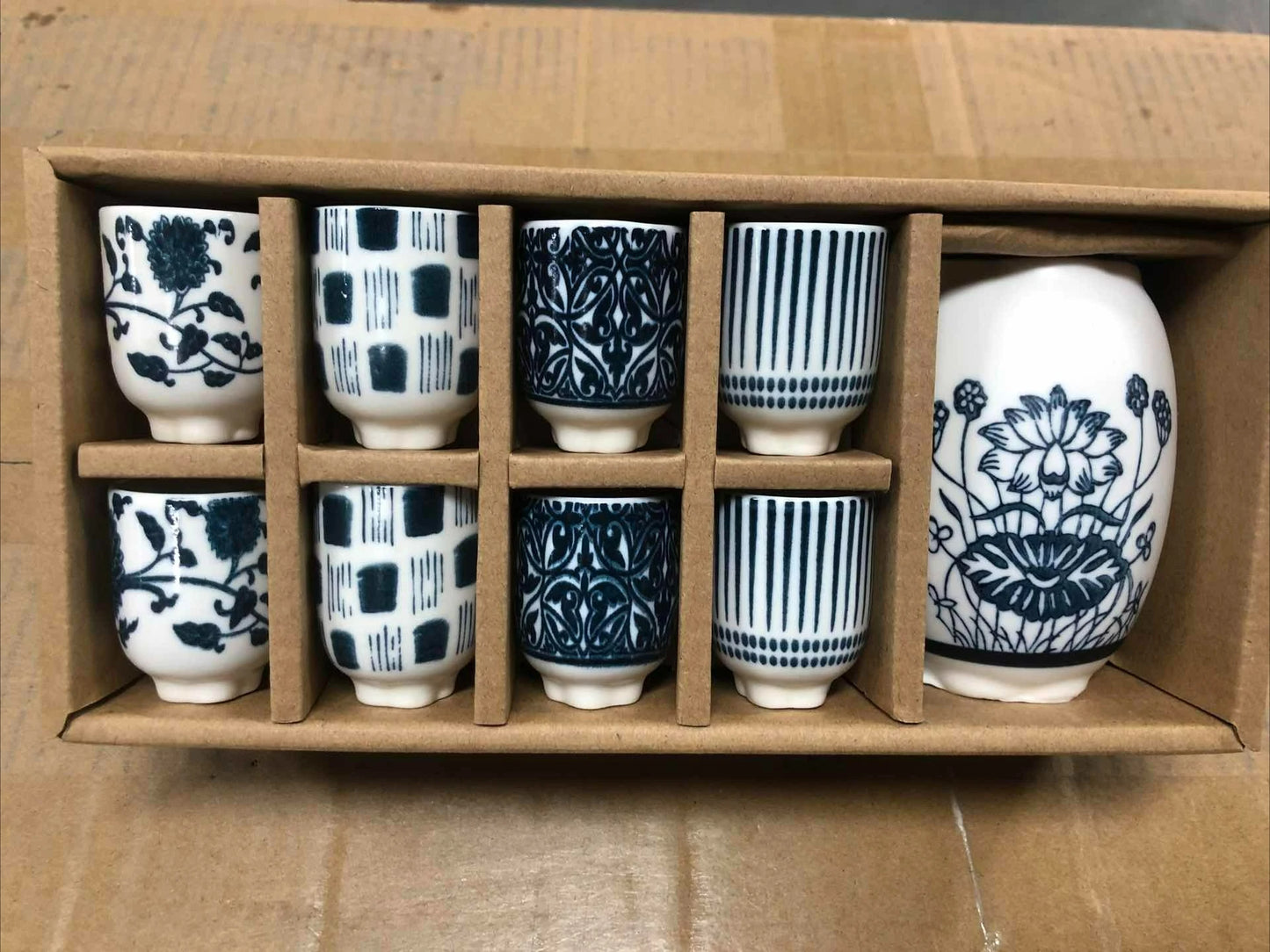 Creative Ceramic Sake Cup Set | Perfect for Tasting and Gifting