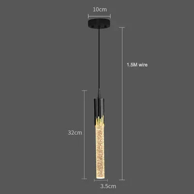 Lámparas colgantes de cristal LED | Iluminación moderna para cada espacio
