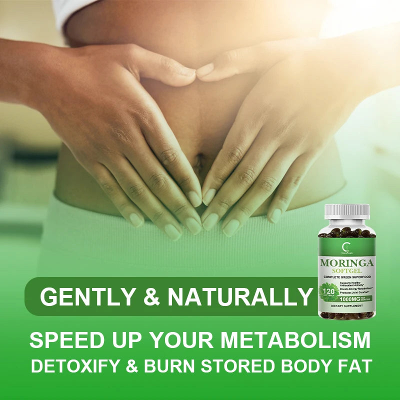 Premium Moringa Softgels | Enhance Energy & Joint Health