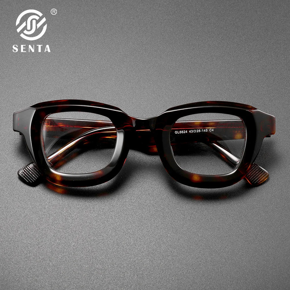 Vintage Luxury Acetate Glasses Frame | Stylish Eyewear for Everyone