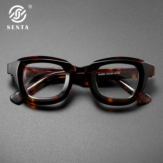 Vintage Luxury Acetate Glasses Frame | Stylish Eyewear for Everyone