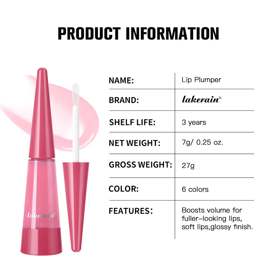 Volumizing Lip Plumper Oil | Deep Hydration & Glossy Finish