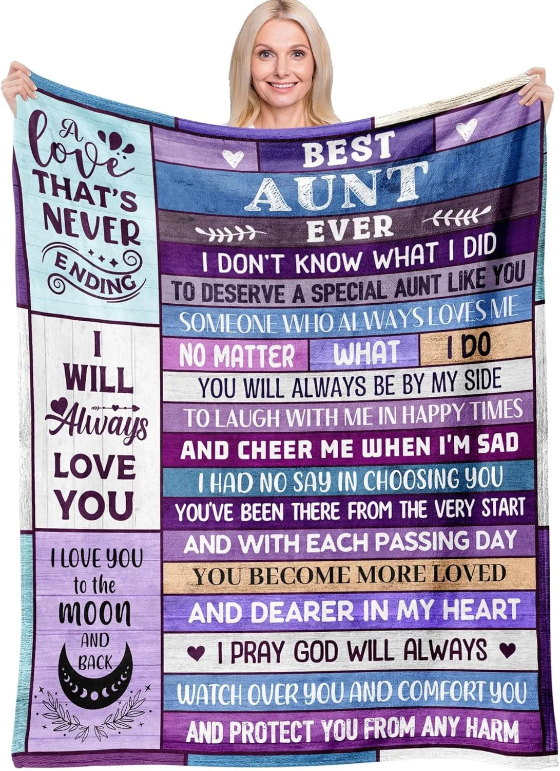 Super Soft Flannel Throw Blanket | Unique Gifts for Mom