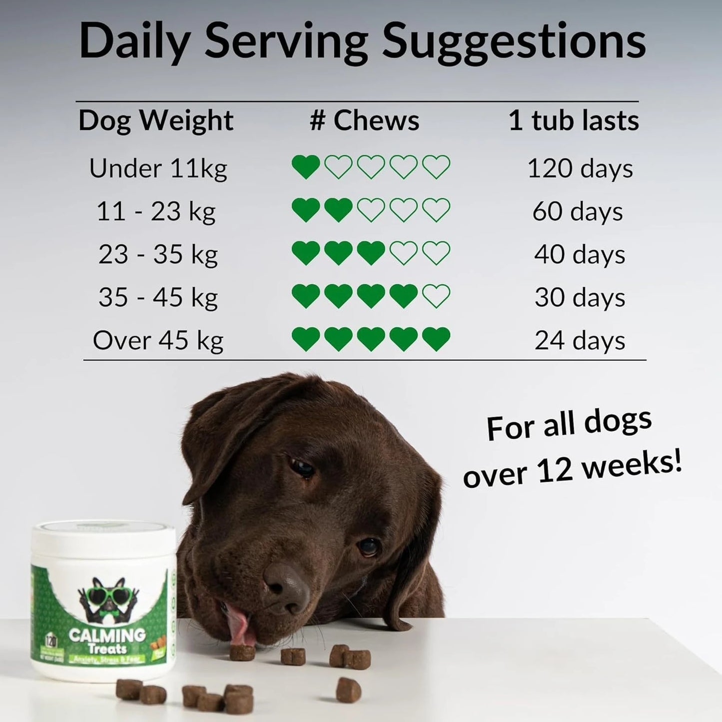 Calming Soft Chews for Dogs | Stress Relief & Anxiety Support