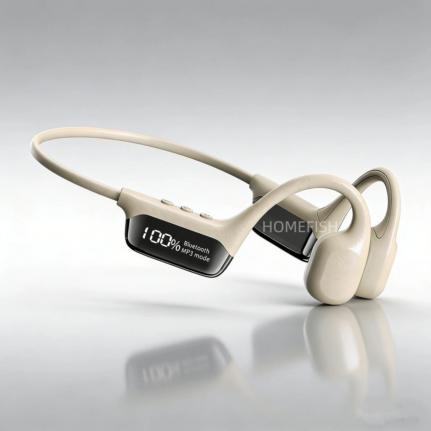IPX8 Waterproof Bone Conduction Headphones | Open-Ear Bluetooth