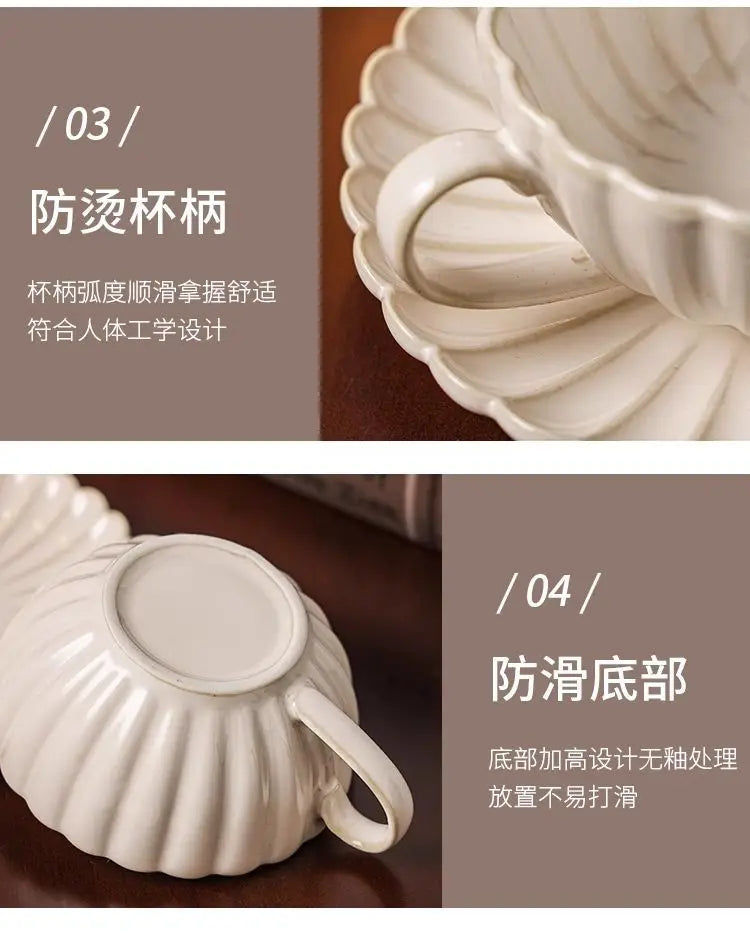 Elegant Japanese Retro Teapots & Ceramic Mugs Set for Tea Lovers