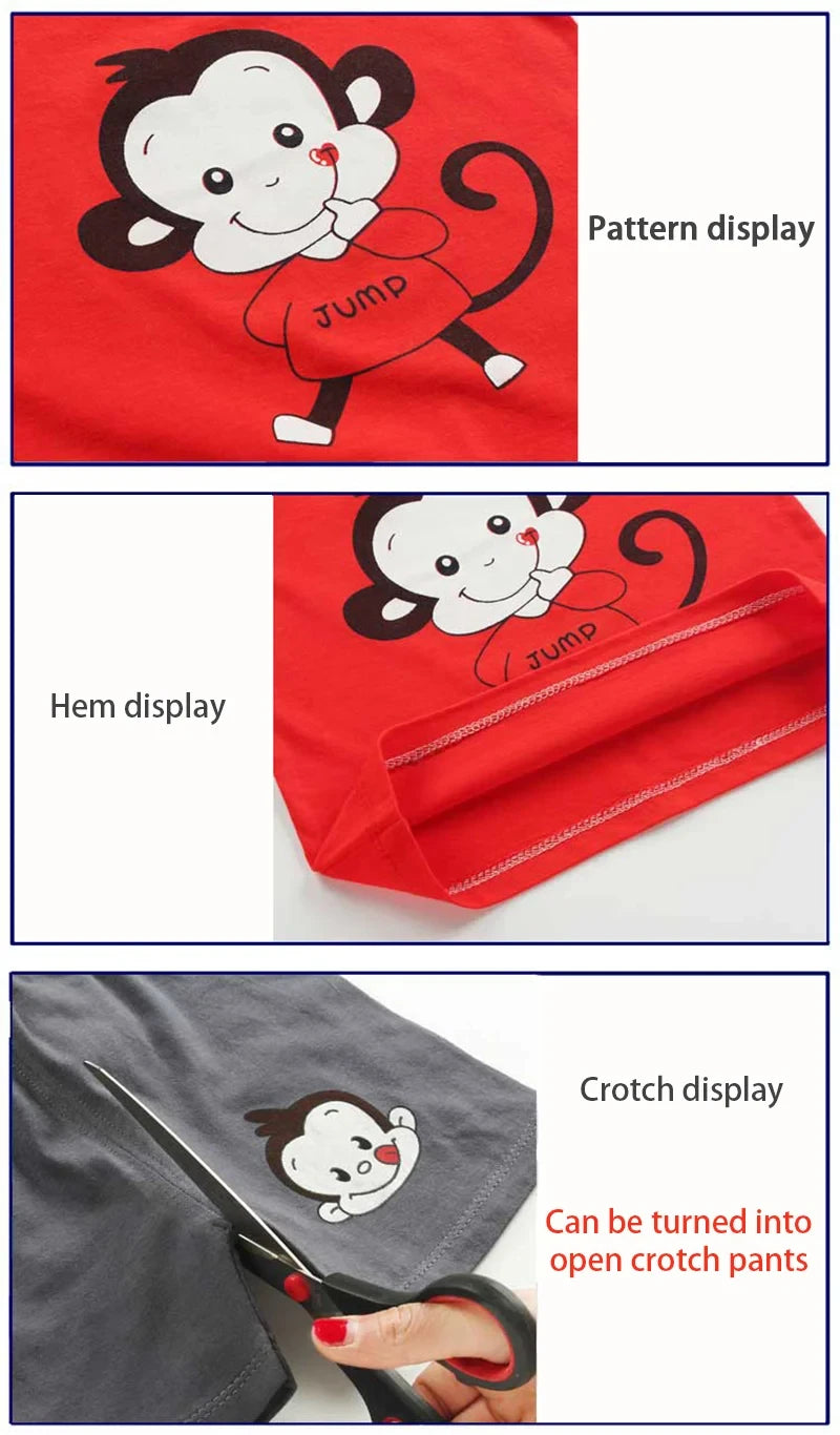 Kids Summer Clothing Set | Adorable Cartoon T-Shirt & Shorts