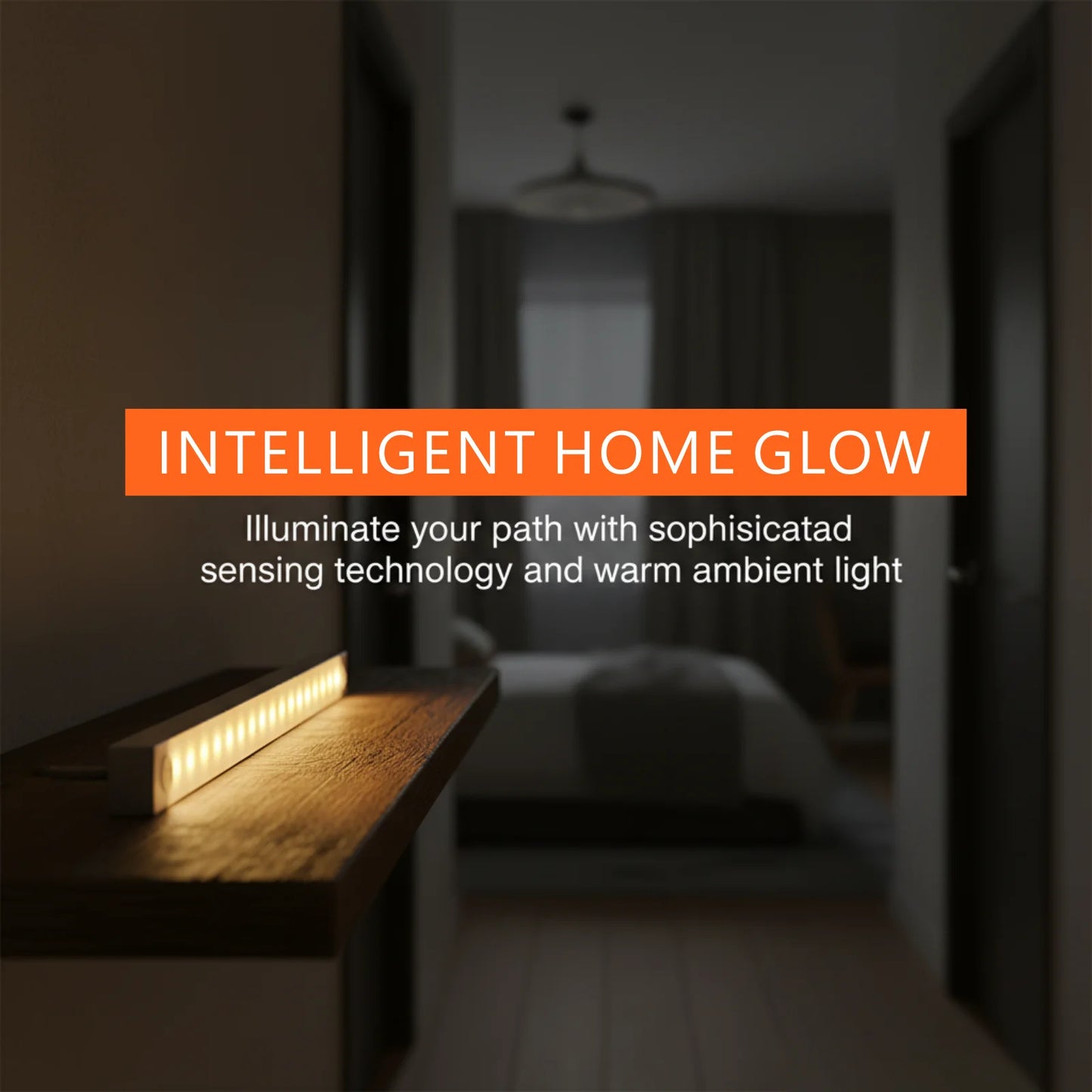 Motion Sensor LED Magnetic Under Cabinet Light | Versatile Lighting Solution
