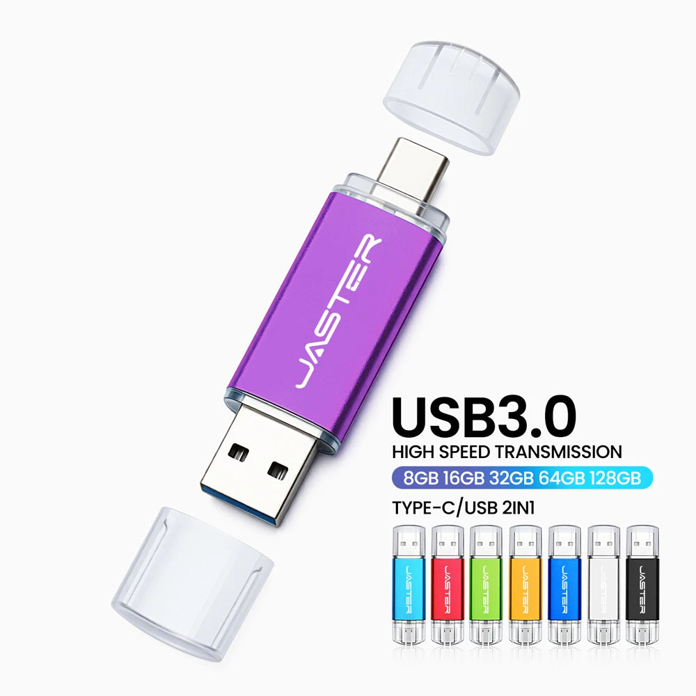 High-Speed 128GB Type-C USB Flash Drive | Portable Storage