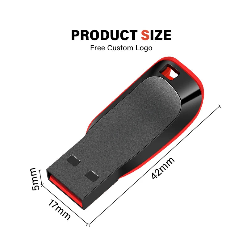 High Speed USB Flash Drive - Waterproof Memory Stick Options