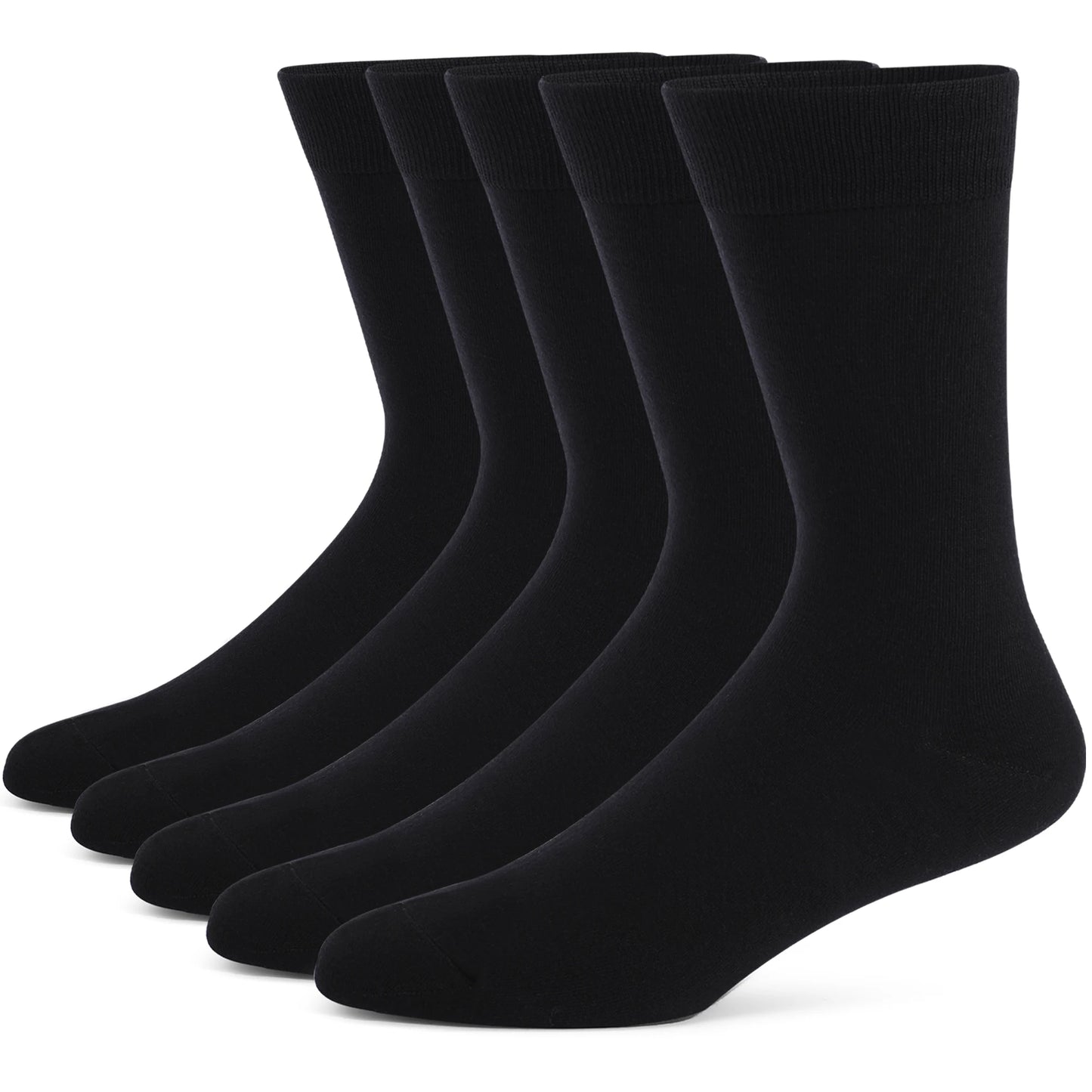 Men's Dress Socks | Breathable Cotton Crew Socks for All Occasions